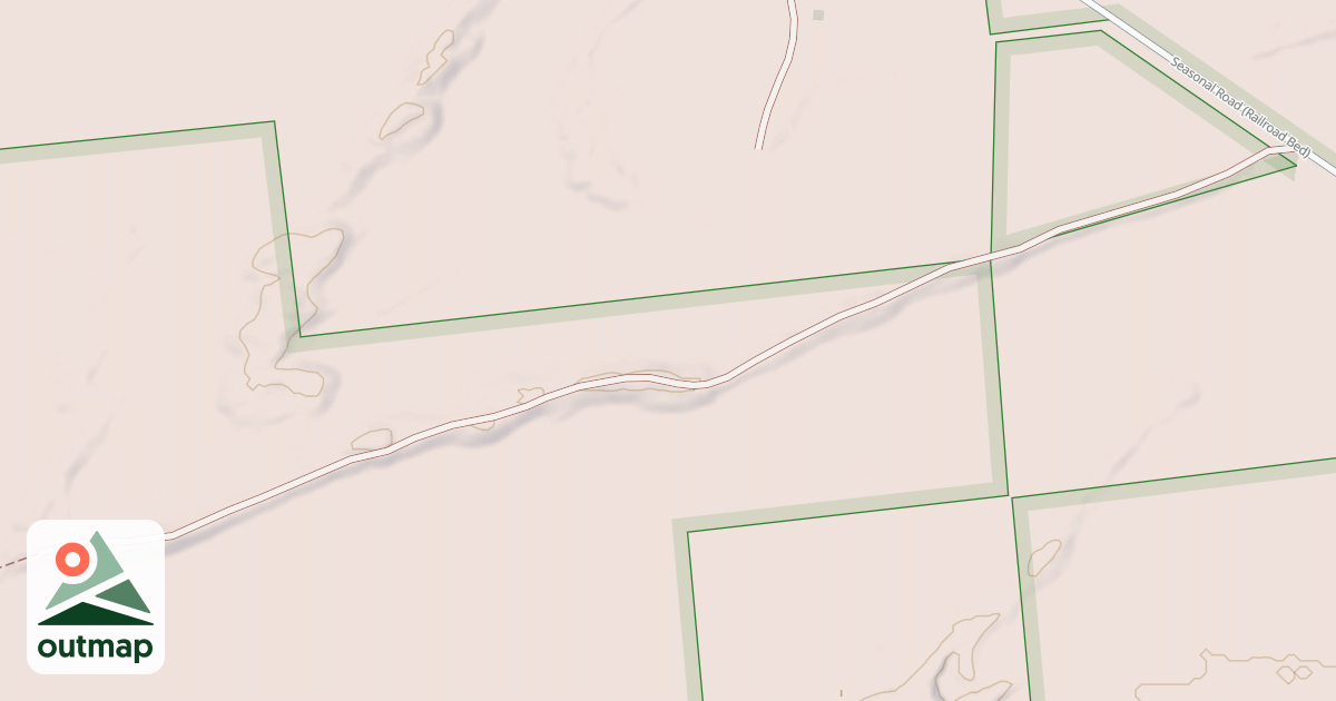 Map of Hoggsback Trail