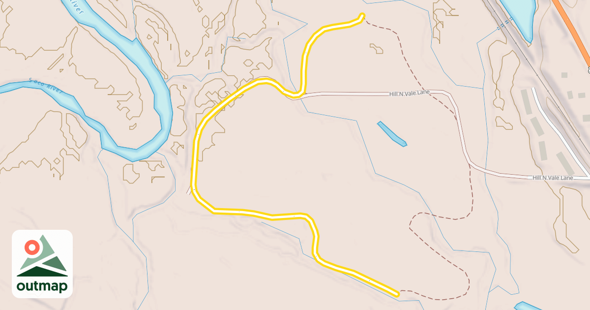 Map of Pasture Trail