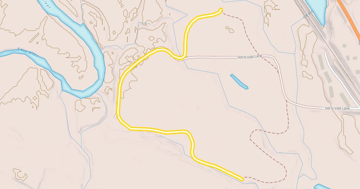 Map preview of Pasture Trail