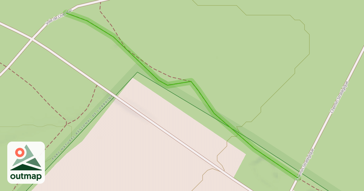 Map of Sentier Nord de la Grande Tranchée