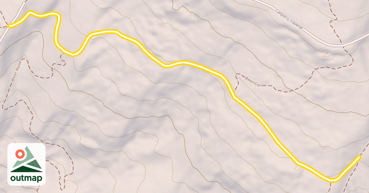Map of Middle Traverse