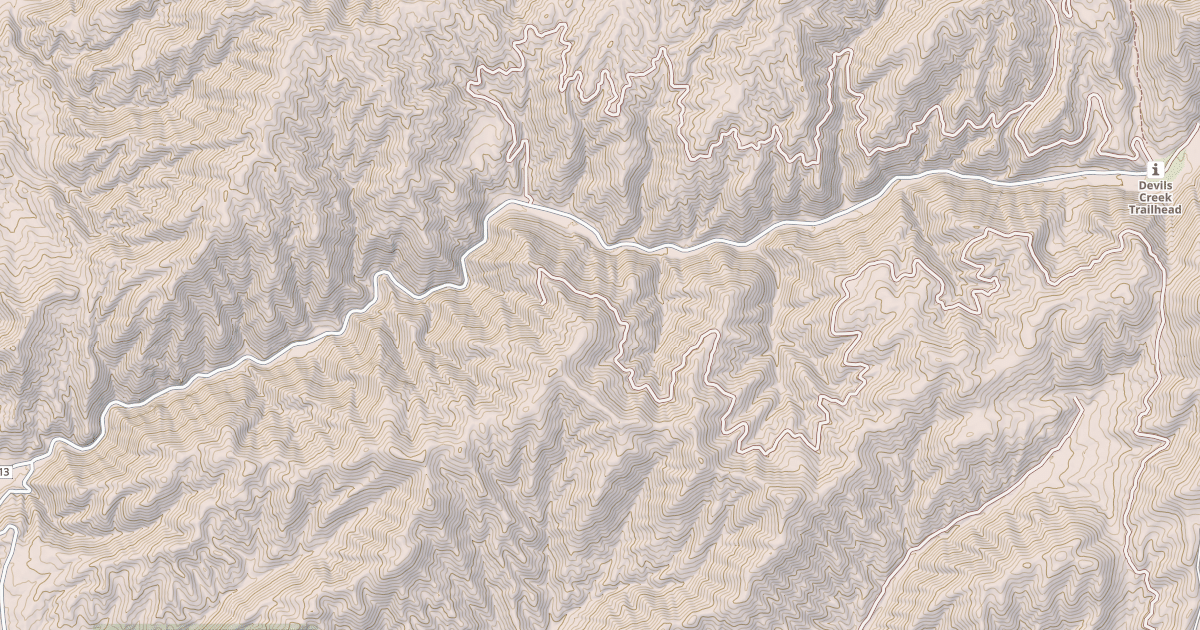 Map preview of RATTLESNAKE CREEK