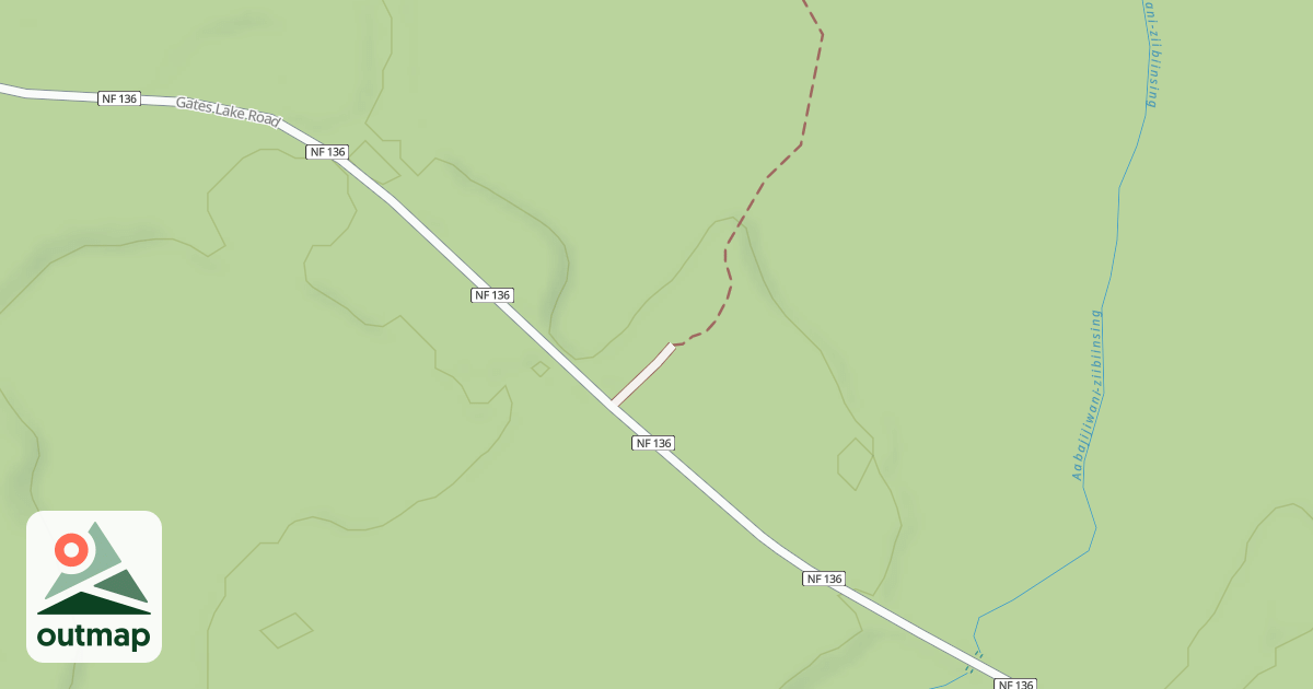 Map of FR 136ZC