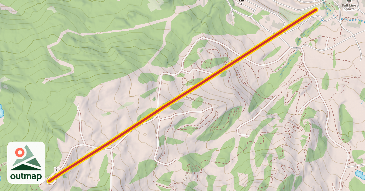 Map of Brooks Express