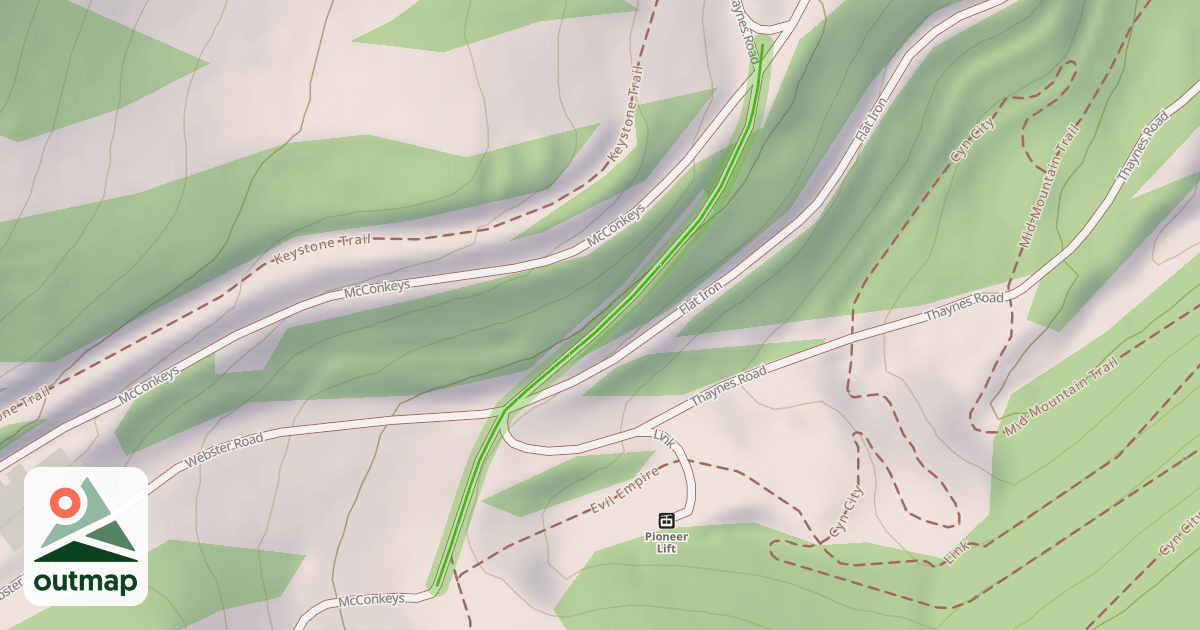 Map of Shortline