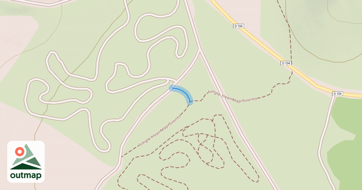 Map of Single Heat Map Suunto