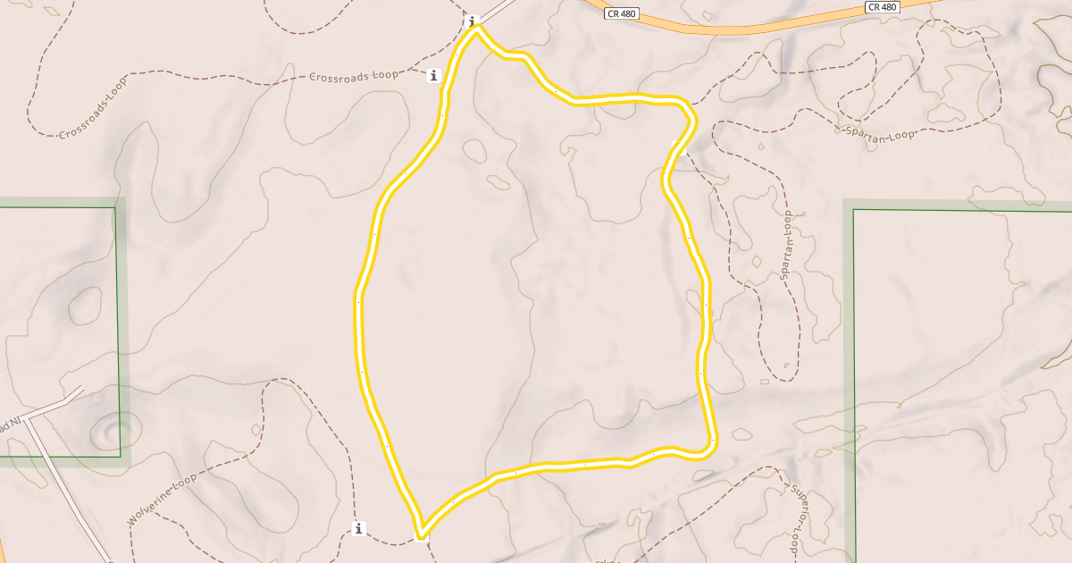 Map preview of Husky Loop