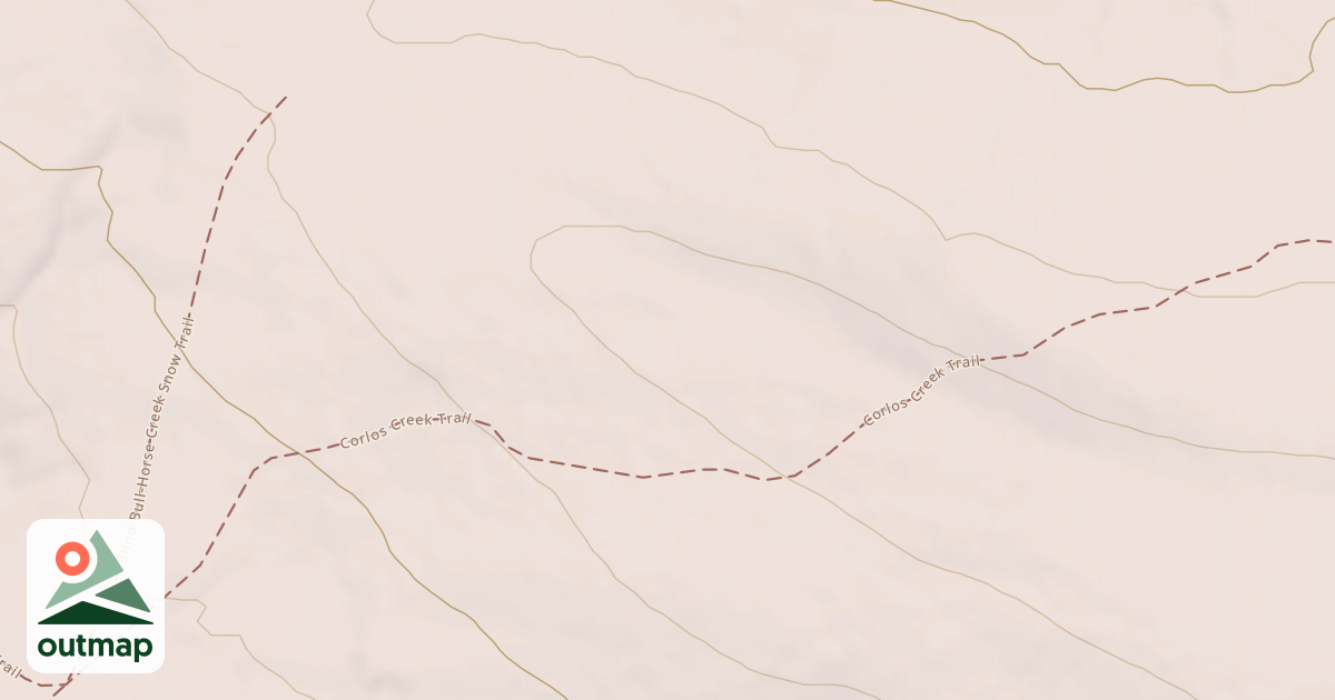 Map of Blind Bull/horse Creek (E)