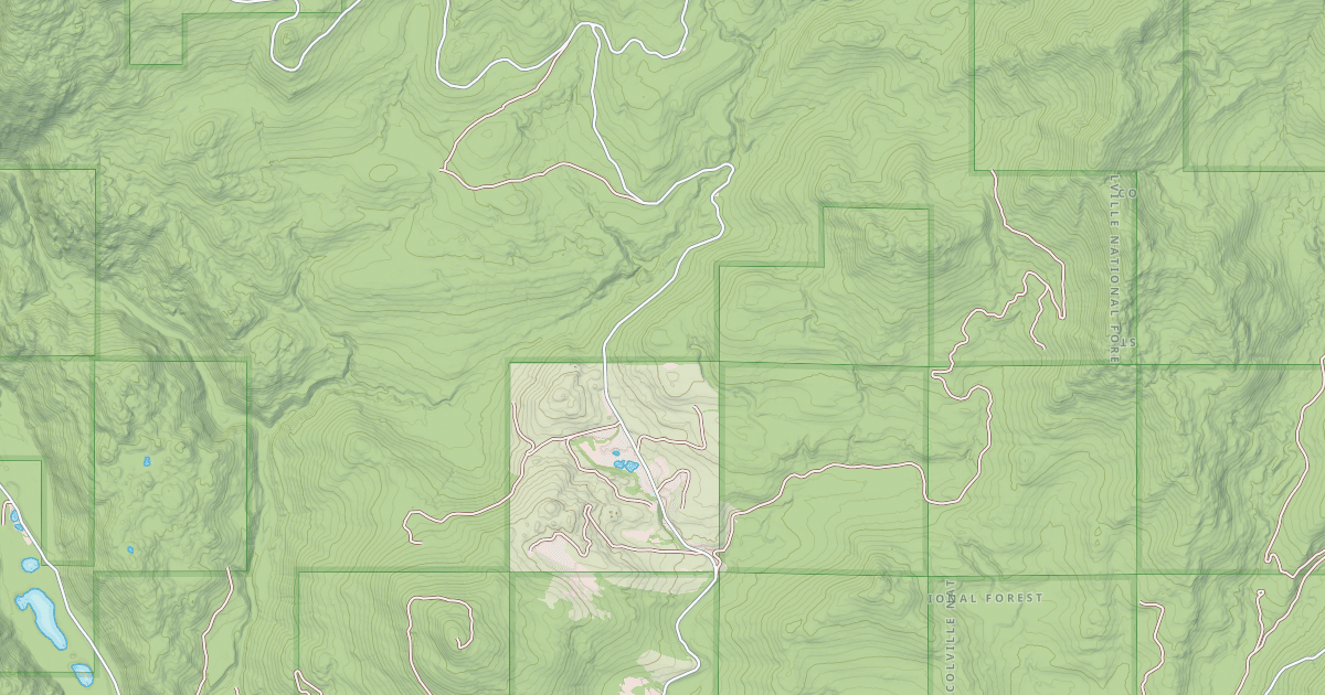 Map preview of HARVEY CREEK