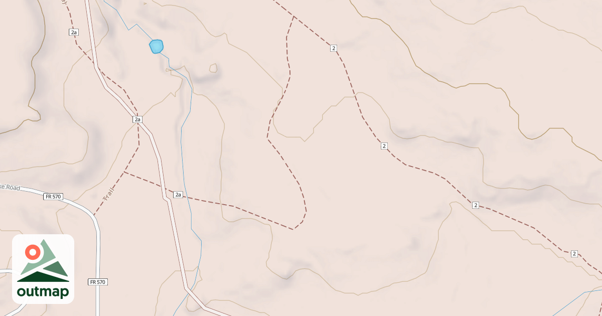 Map of LUNA LAKE
