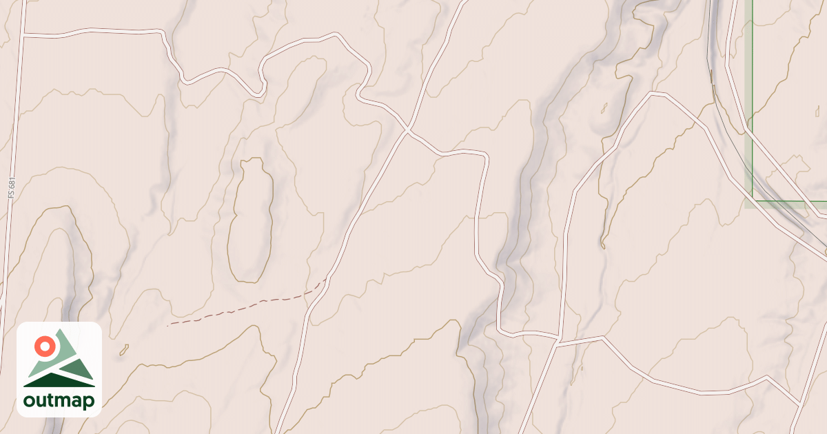 Map of DOG HOLLOW-BOULTER CREEK