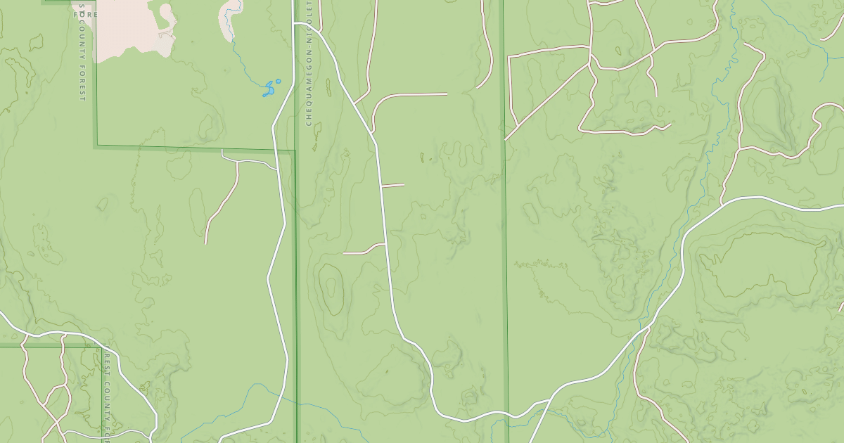 Map preview of FR 2379 (WABIKON ROAD)