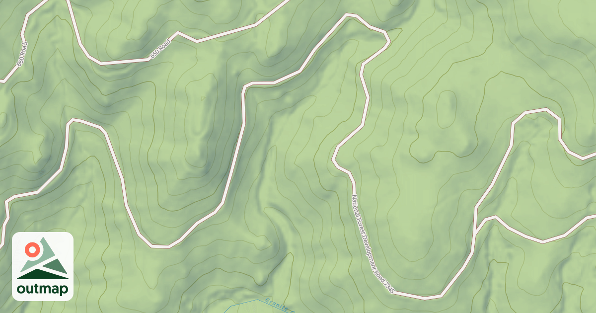 Map of MONUMENTAL MINE