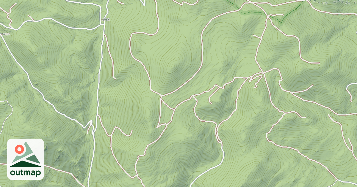Map of MICHIGAN HILL