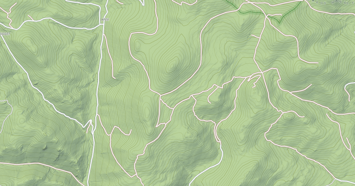 Map preview of MICHIGAN HILL
