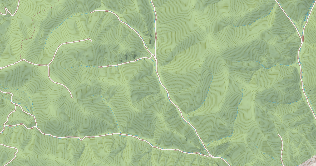 Map preview of NORTH FORK BARRETT CANYON