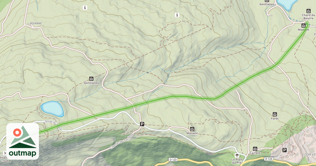 Map of Bergerie