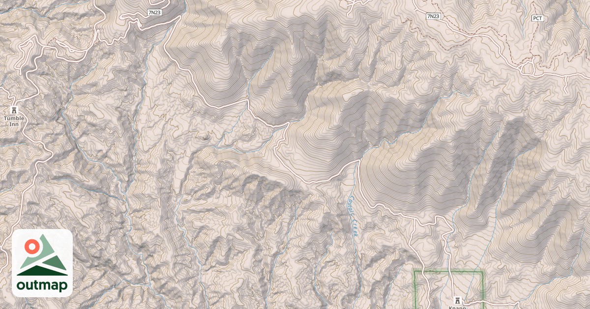 Map of CASTAIC CYN RD