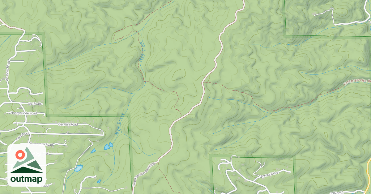 Map of SKELTON RIDGE
