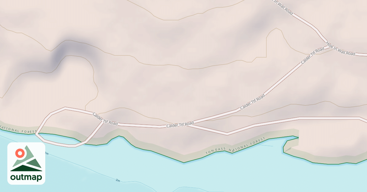 Map of CALDER TTF