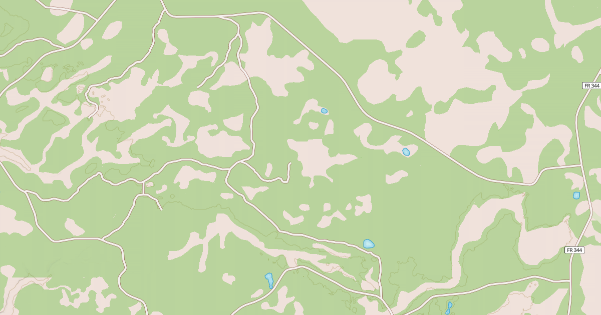 Map preview of USFS National Forest System Roads {FD3F3AD9-92FC-4F45-BB66-59E3F7659F9C}
