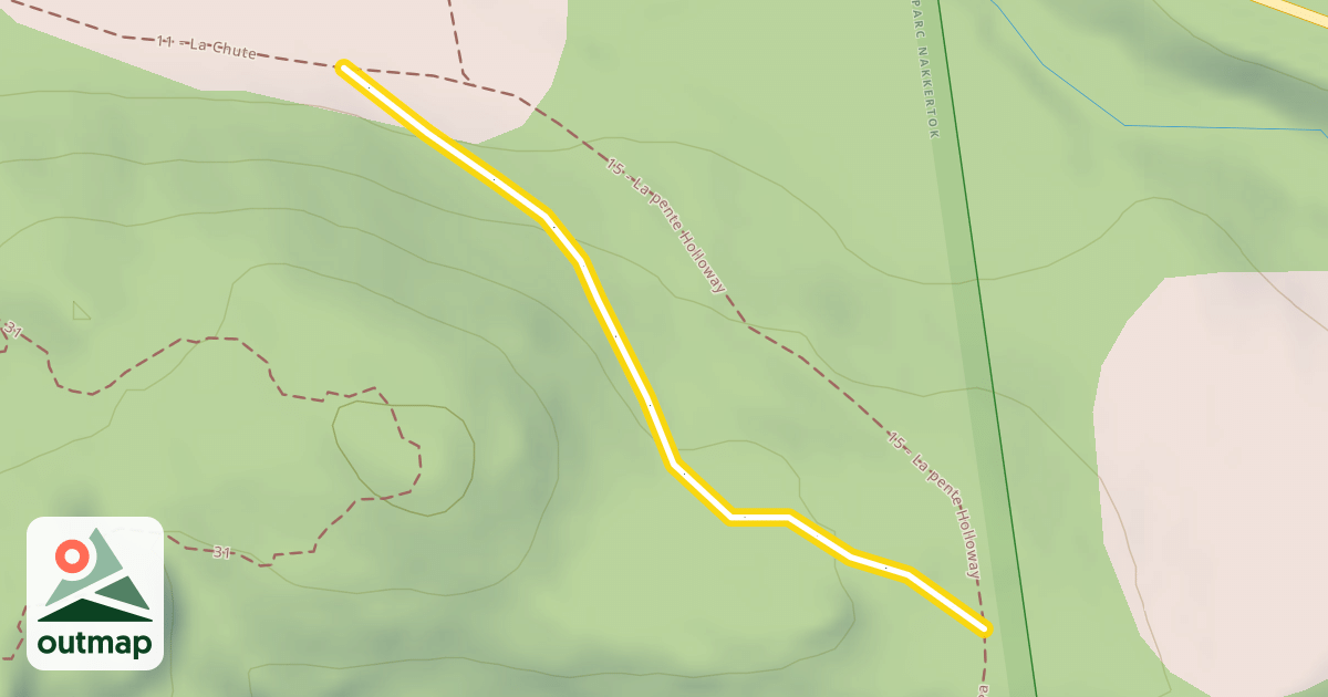 Map of 11 - La Chute