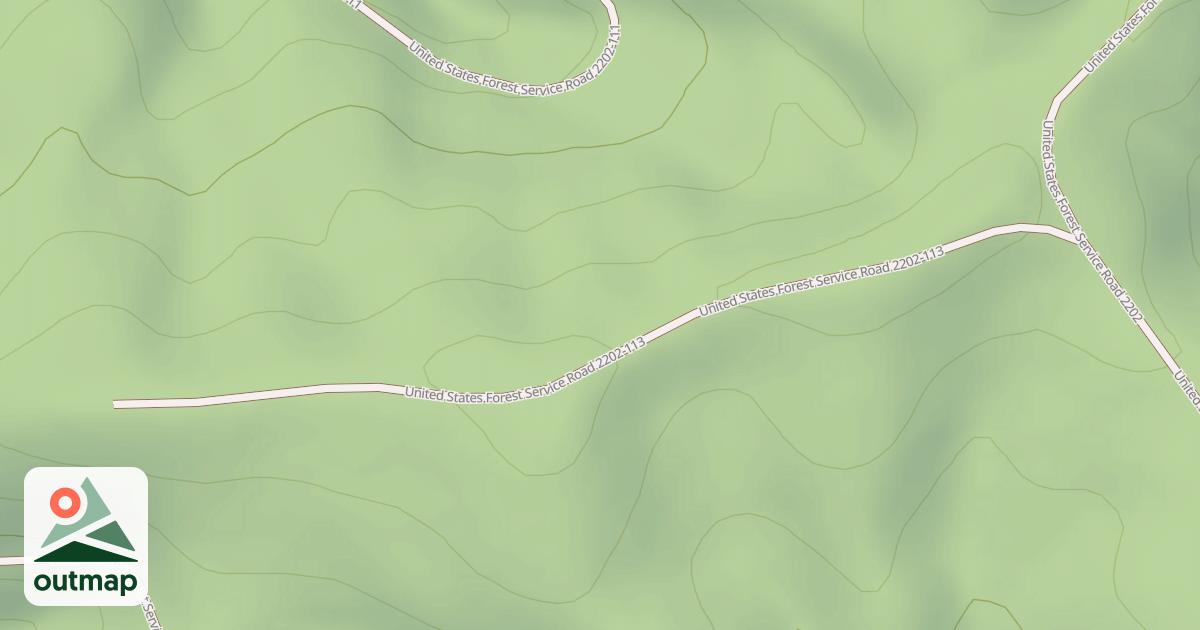 Map of USFS National Forest System Roads {907097A6-BCCC-40D6-A529-2DA21B5EBBE3}