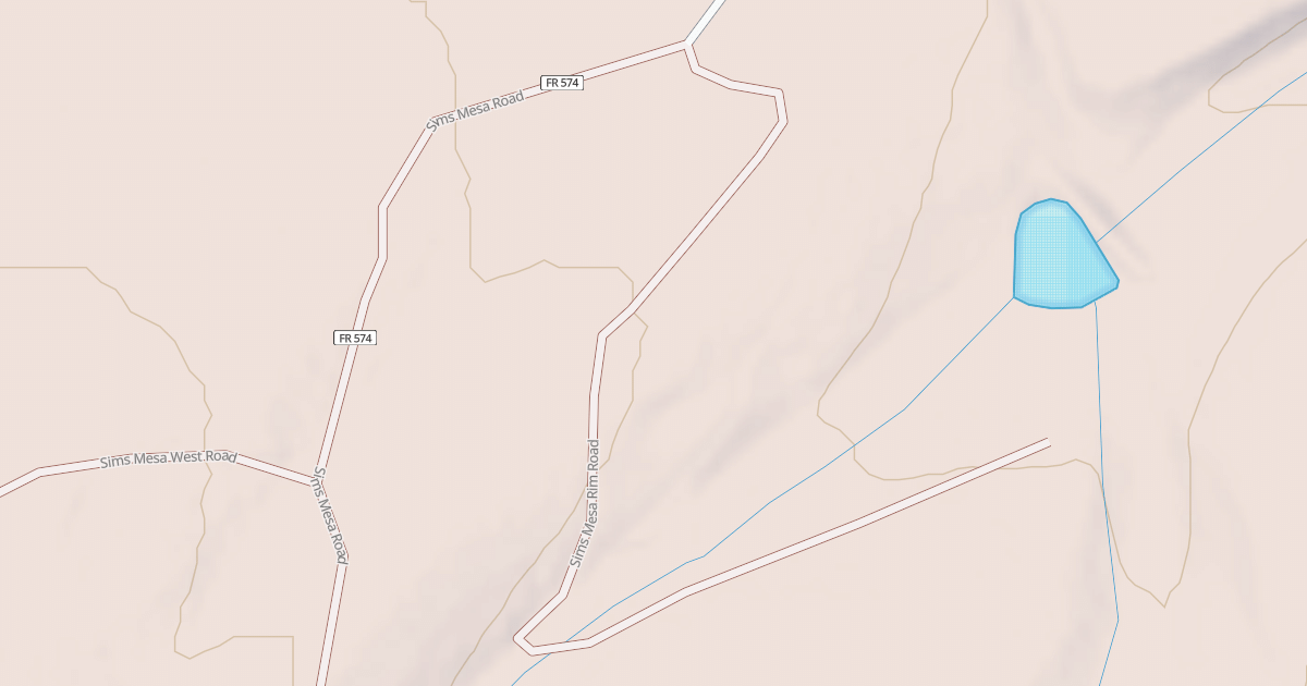Map preview of SIMS MESA RIM