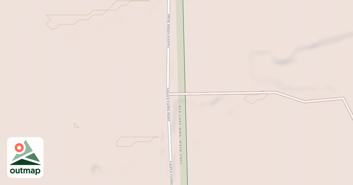 Map of Warroad/Roseau Trails