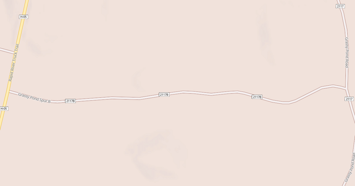 Map preview of GRASSY POND SPUR B