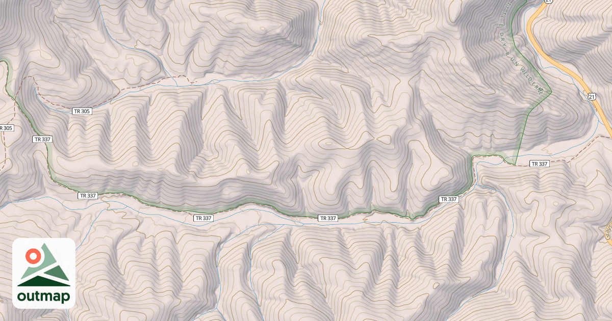 Map of Virginia Highlands
