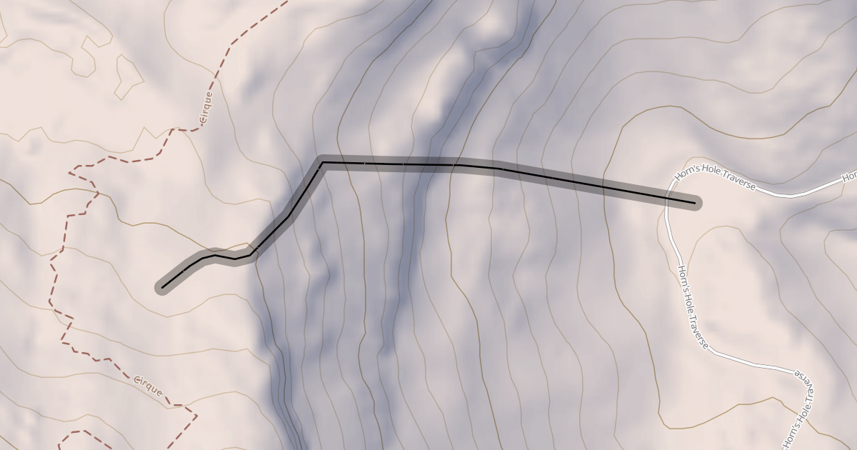 Map preview of Downhill