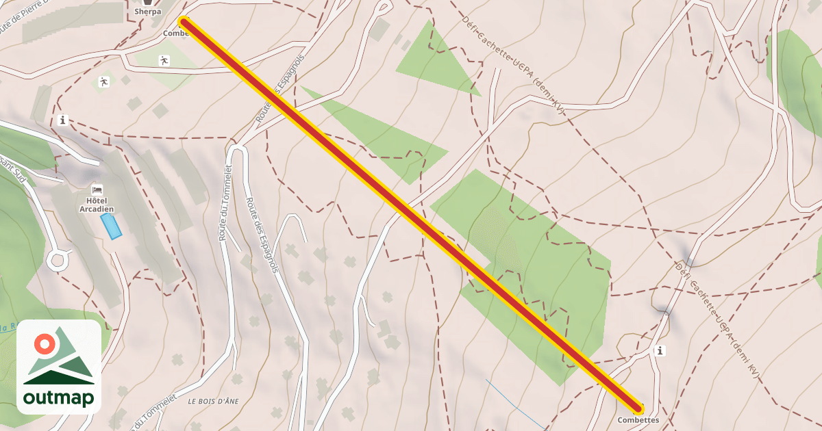Map of Combettes