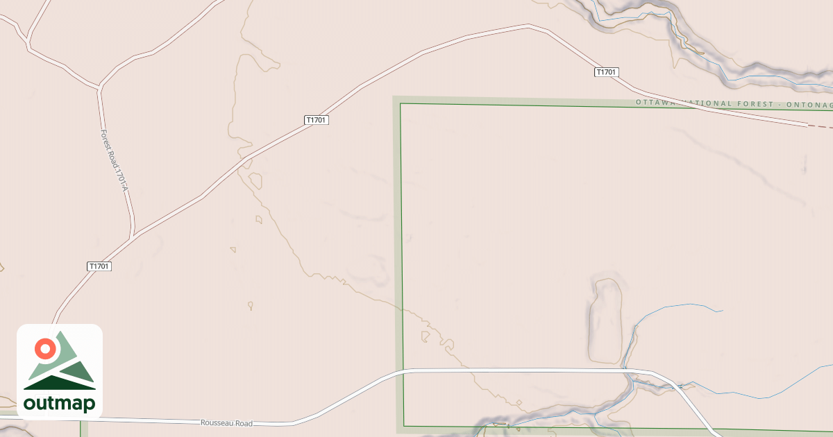 Map of USFS Motor Vehicle Use Map Trails 24409