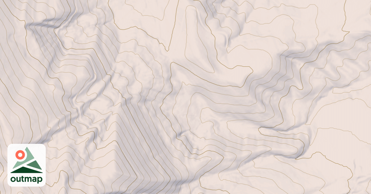 Map of Bear Canyon