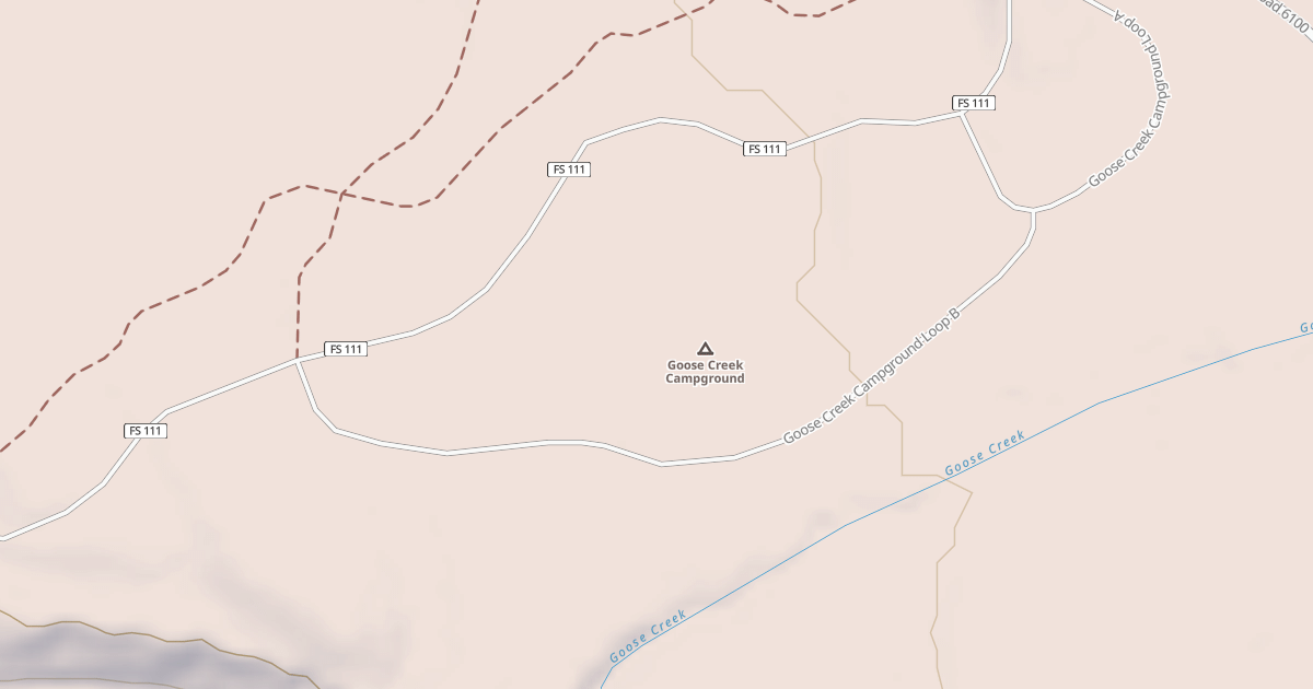 Map preview of GOOSE CR CG  LOOP