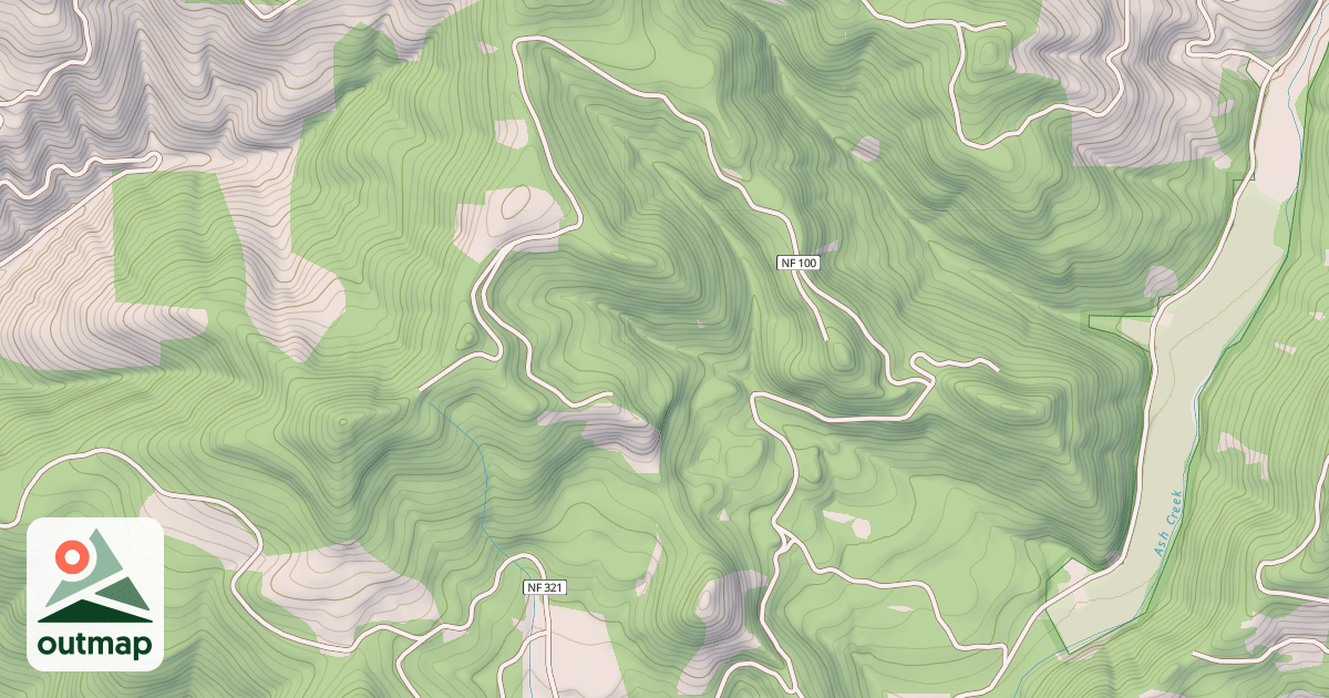 Map of ASH T.S.