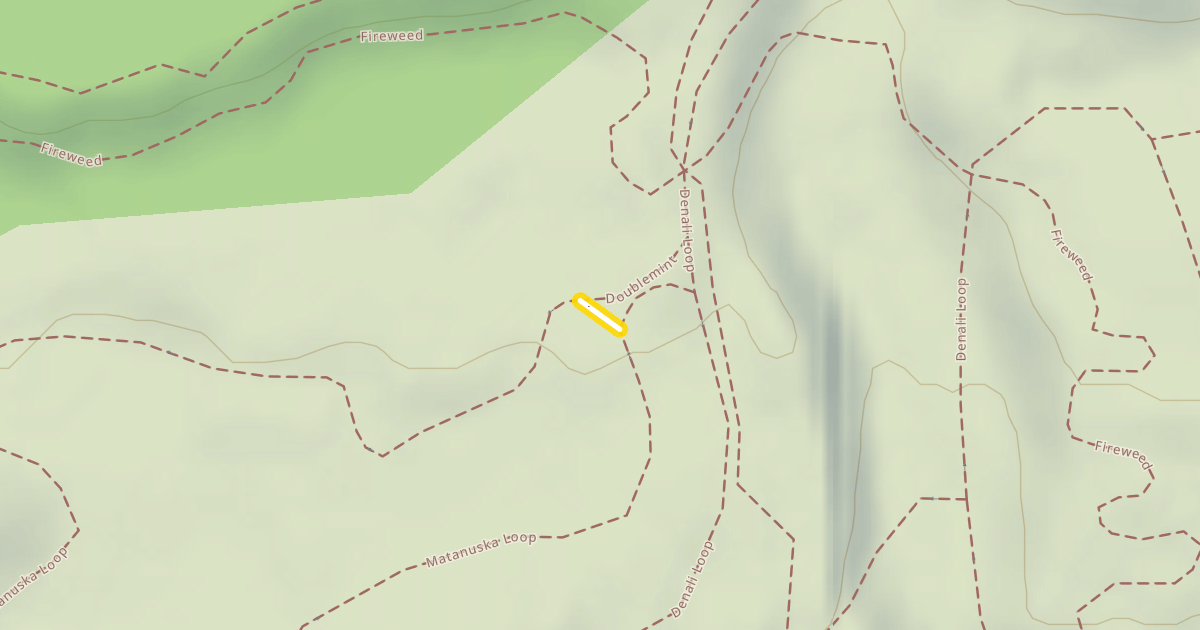 Map preview of Matanuska Loop