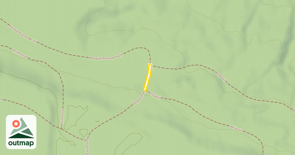 Map of Noquemanon Trail
