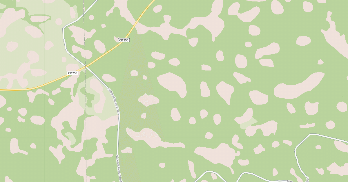 Map preview of USFS National Forest System Roads {24C27C53-CD81-4B04-BC13-0A7667B3DA8B}