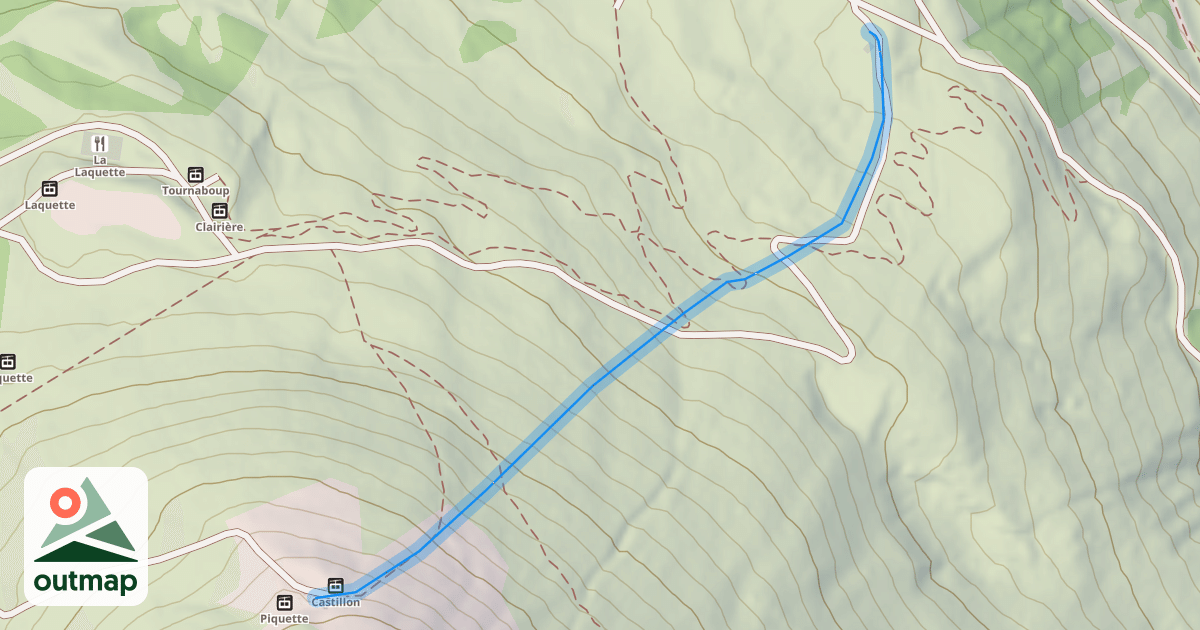 Map of Néouvielle