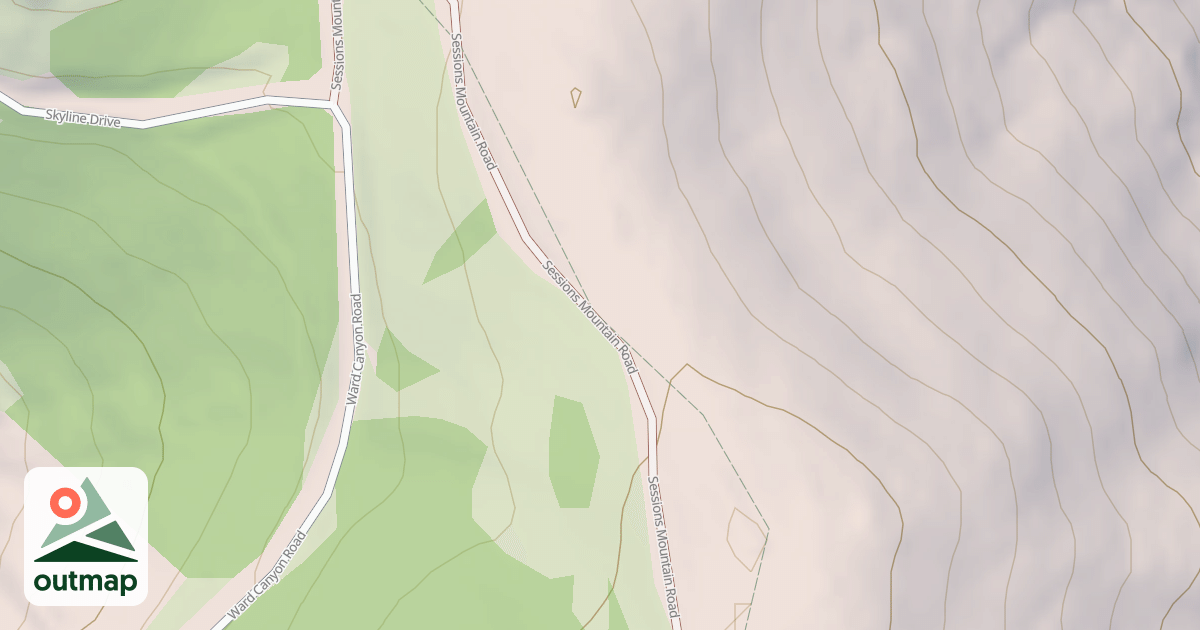 Map of Gwt Francis Peak To Morgan Co.