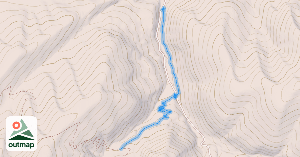 Map of Download Ring Mine Trail