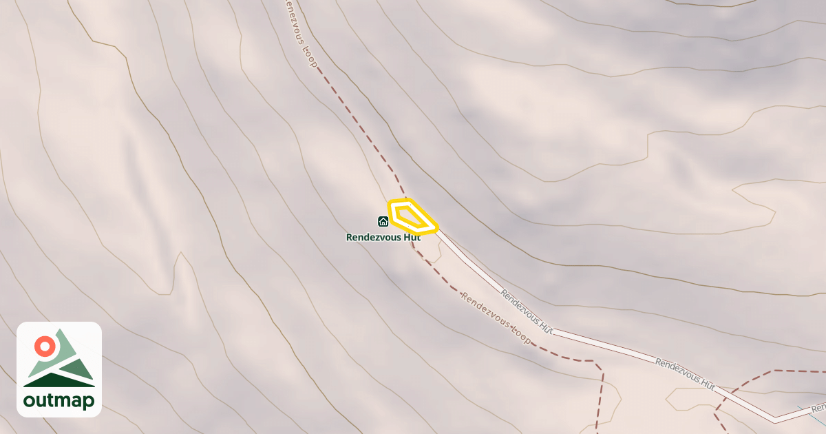 Map of Rendezvous Hut