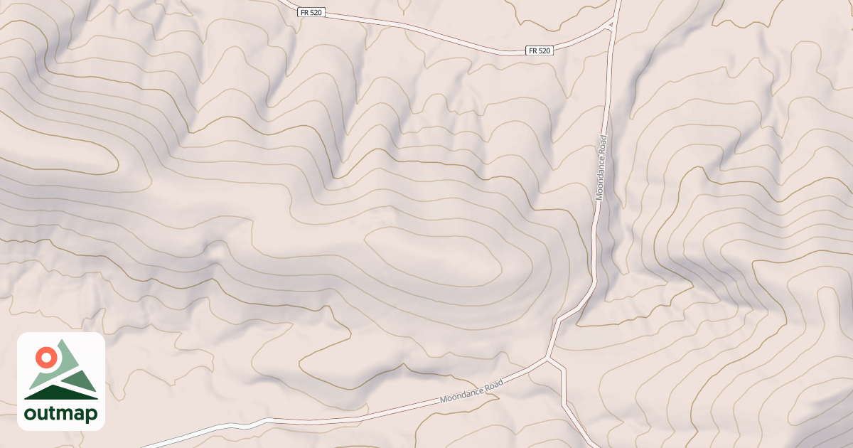 Map of USFS Motor Vehicle Use Map Roads {C8BA5D18-C0E7-40C2-979E-A8F4962B5844}
