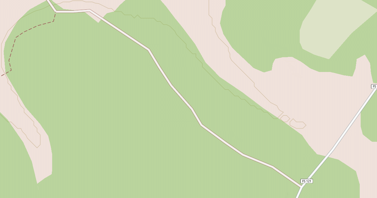 Map preview of USFS Motor Vehicle Use Map Roads {916E1B36-FAE1-4D95-96D4-EF08A8AC74BB}