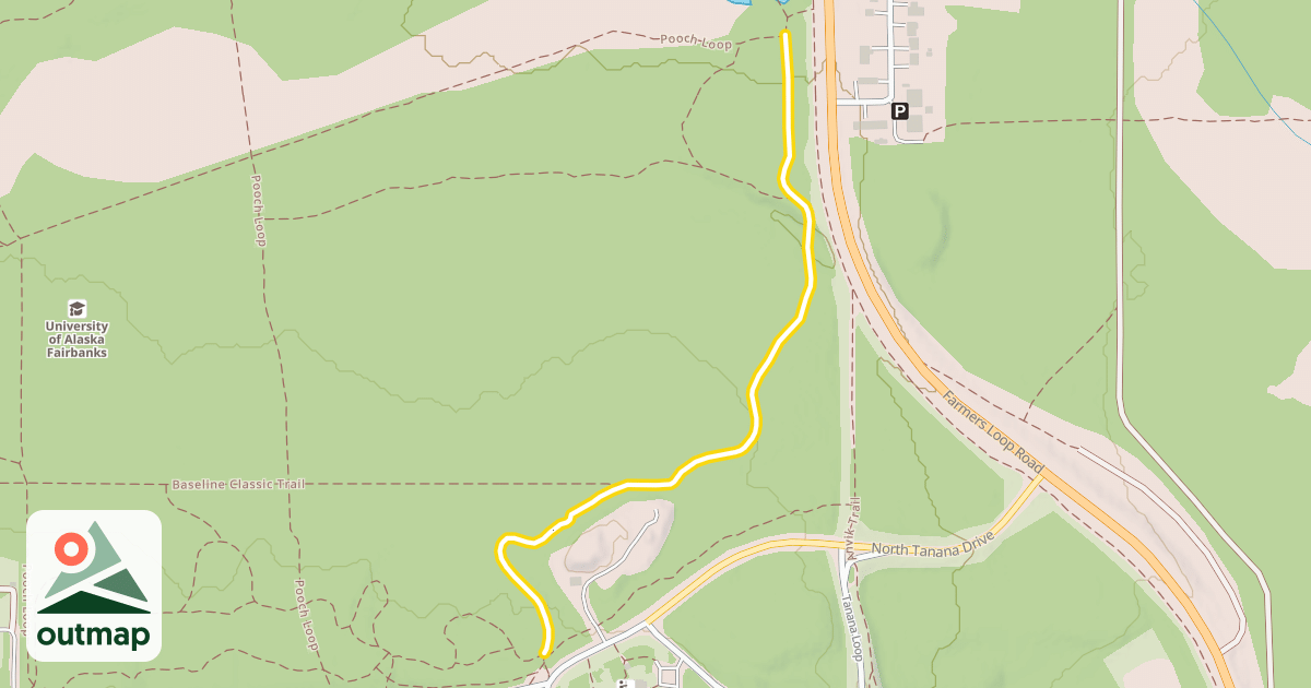 Map of Skarland 6-Mile