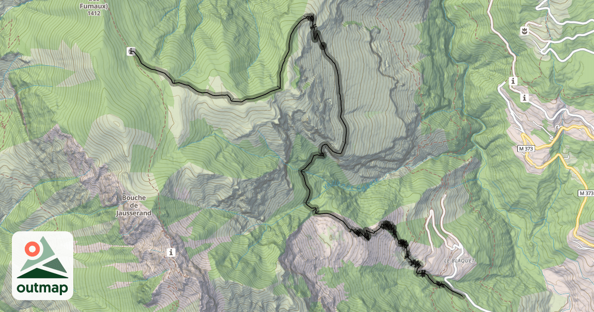 Map of Chemin de la Montagne à Figaret