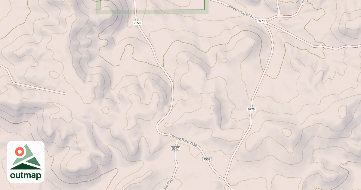 Map of 7558