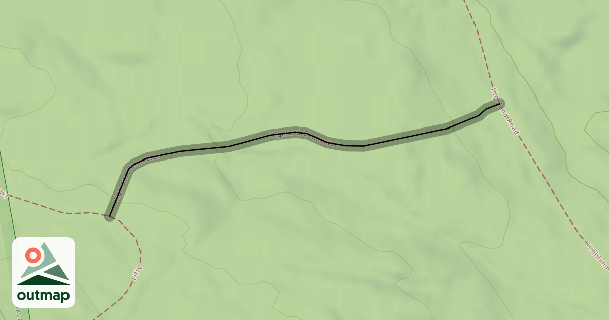 Map of Highland Connector